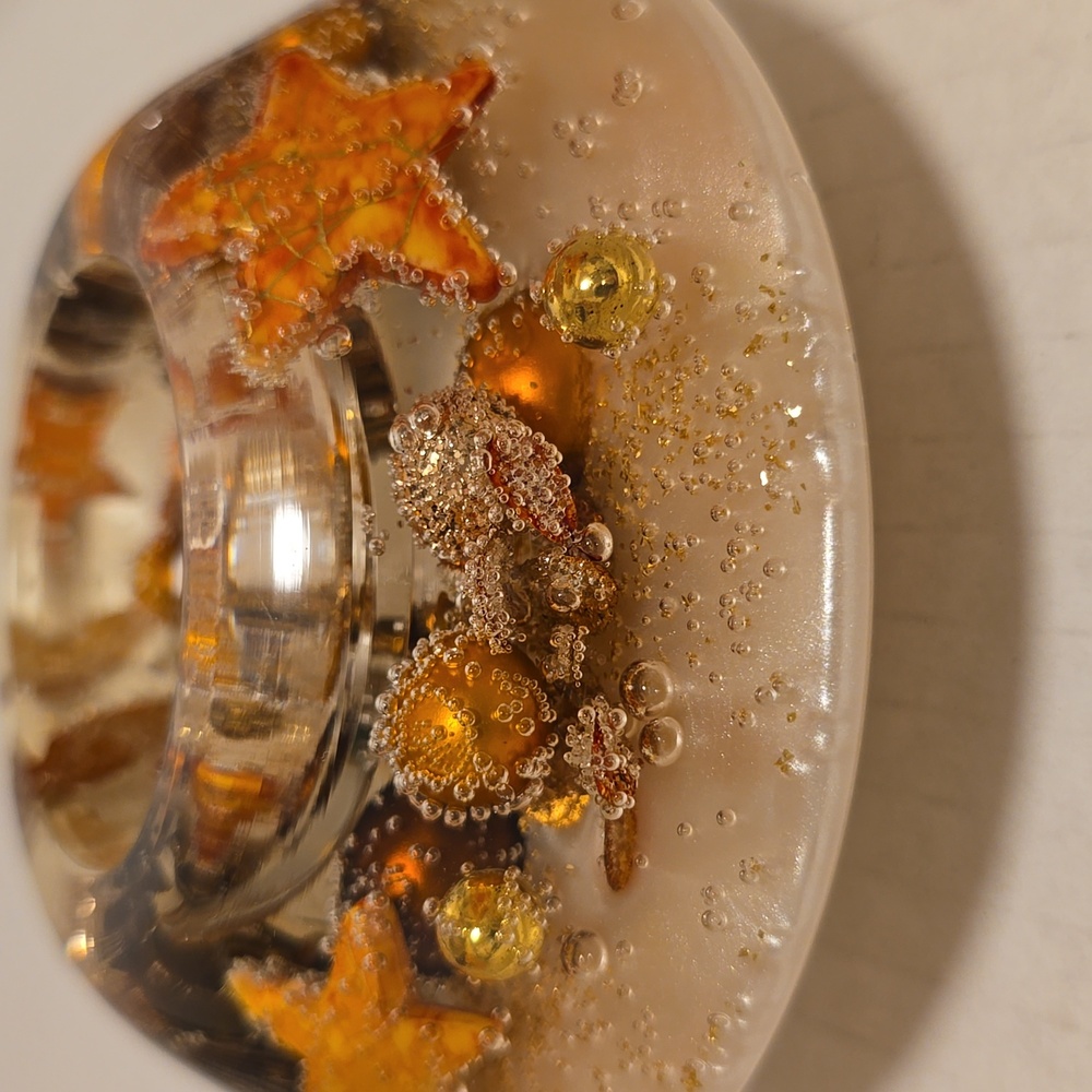 Gilde Dreamlight Lucite Tealight Candle Holder From Germany - Picture 4 of 16